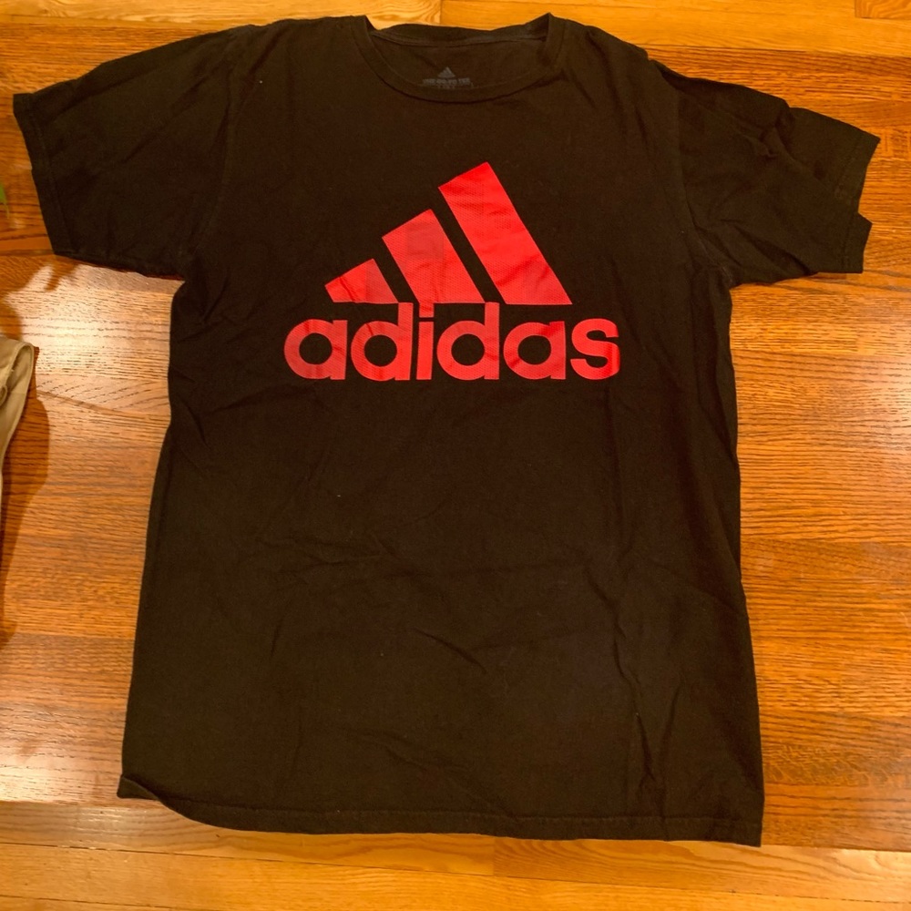 Black “Adidas” T-Shirt